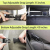 Road trip seat back organizer | Digital media car carrier